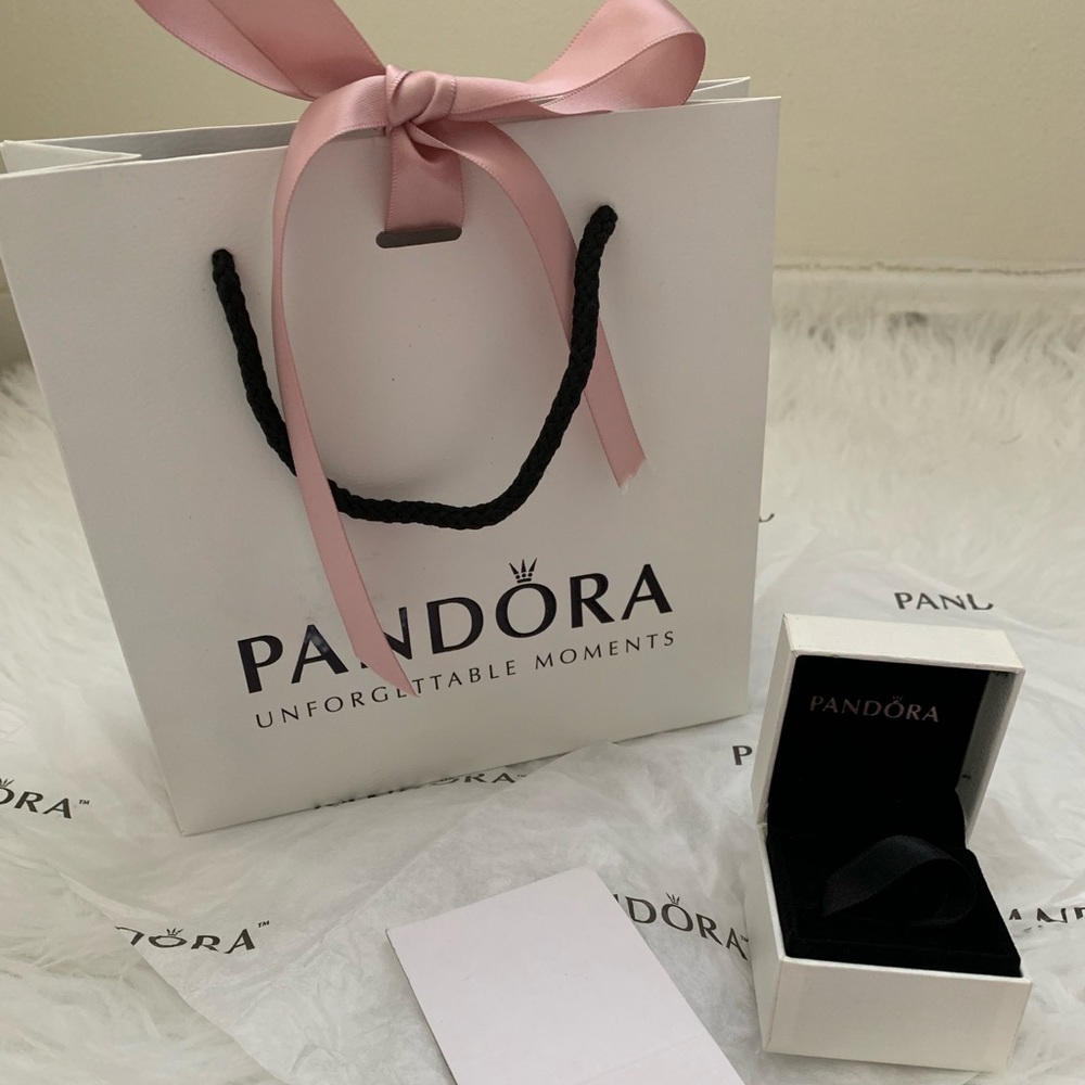 Pandora Jewelry Gift Box  & Gift Bag EMPTY
